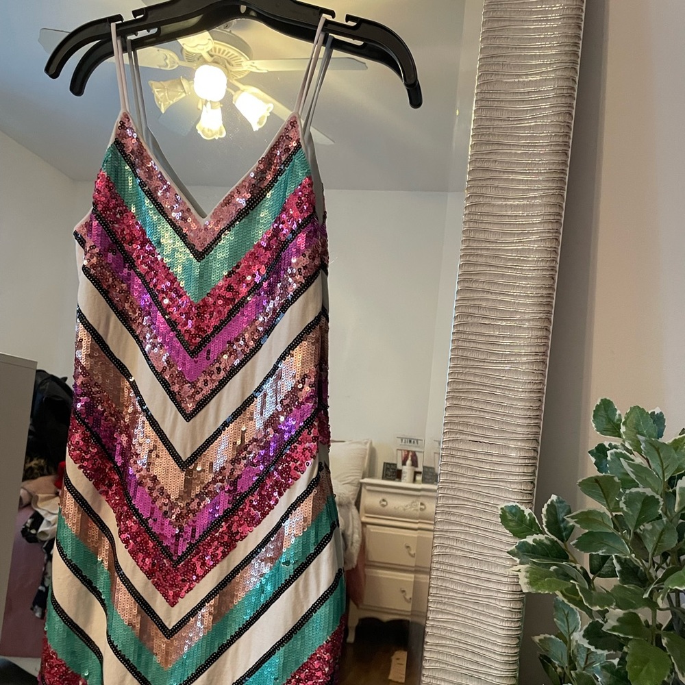 EXPRESS SEQUIN DRESS!